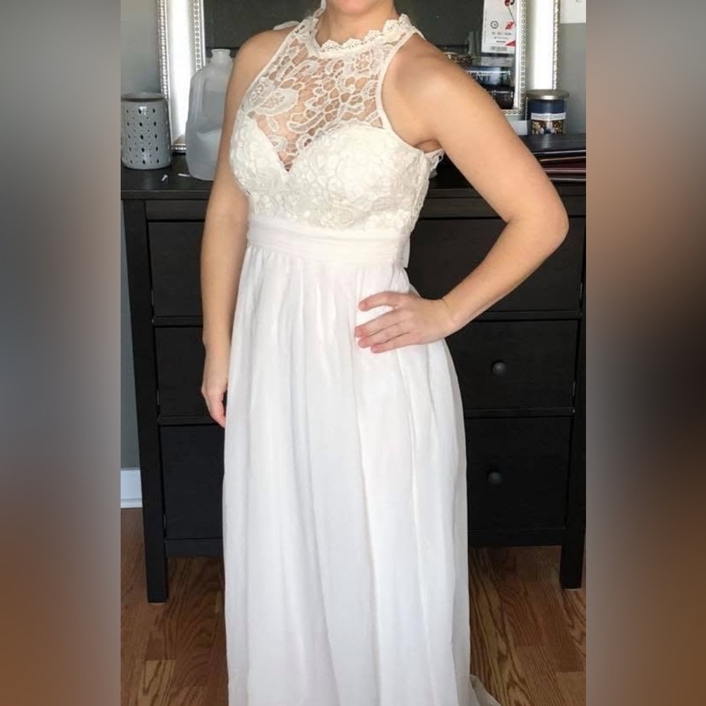 Ivory gown